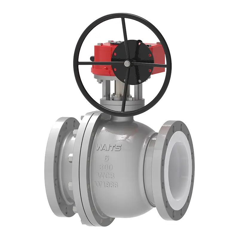 Valvola a sfera foderata di attrezzatura PTFE
