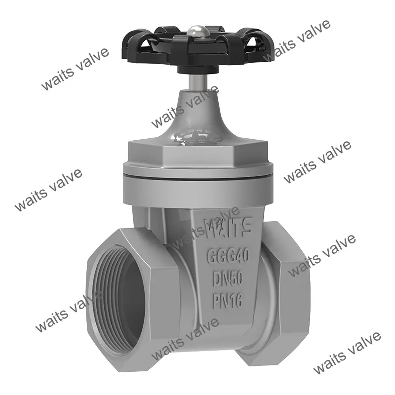 Npt Resilient Seated Gate Valve