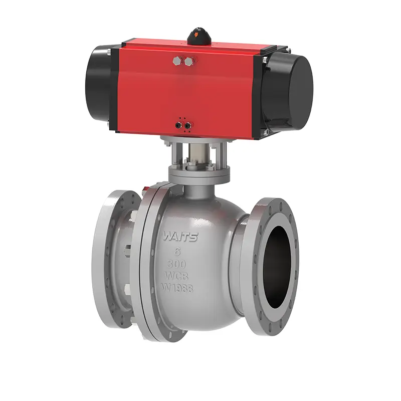 Valvola a sfera mobile pneumatica