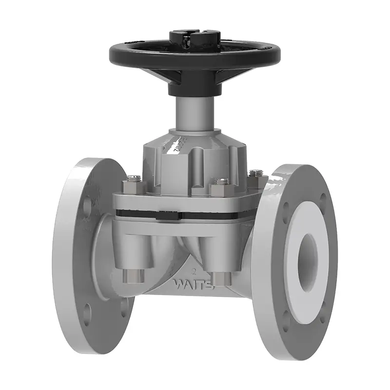 Valvola diaframma foderata PTFE