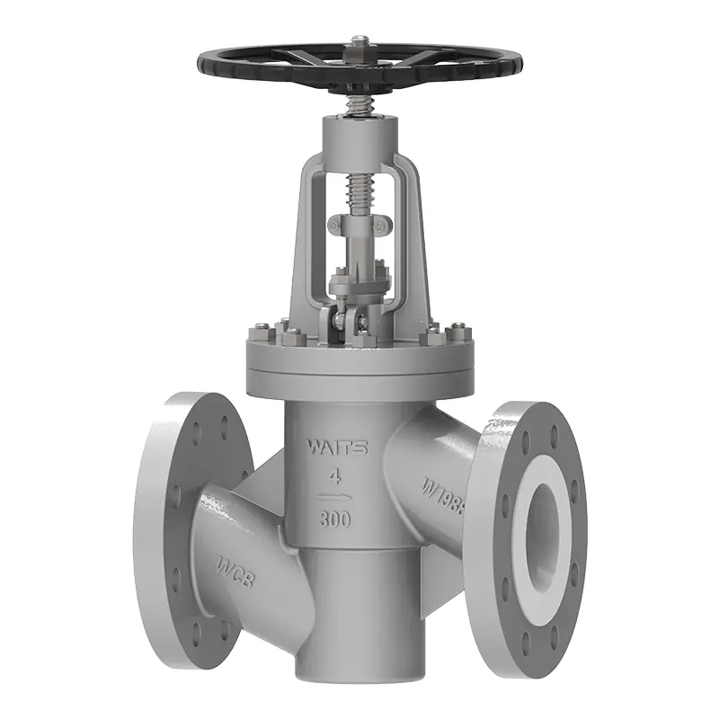 Valve a globo foderato PTFE‌‌